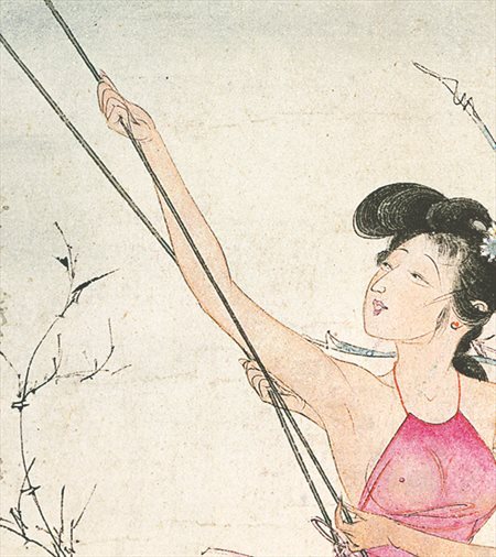 泗水-胡也佛的仕女画和最知名的金瓶梅秘戏图